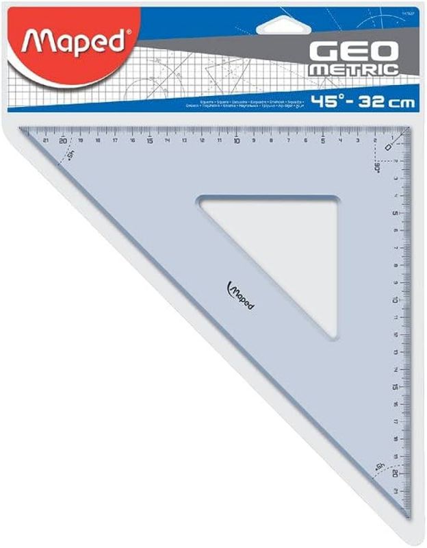 ΓΕΩΜΕΤΡΙΚΟ ΤΡΙΓΩΝΟ GEOMETRIC 32CM - 45 ΜΟΙΡΕΣ