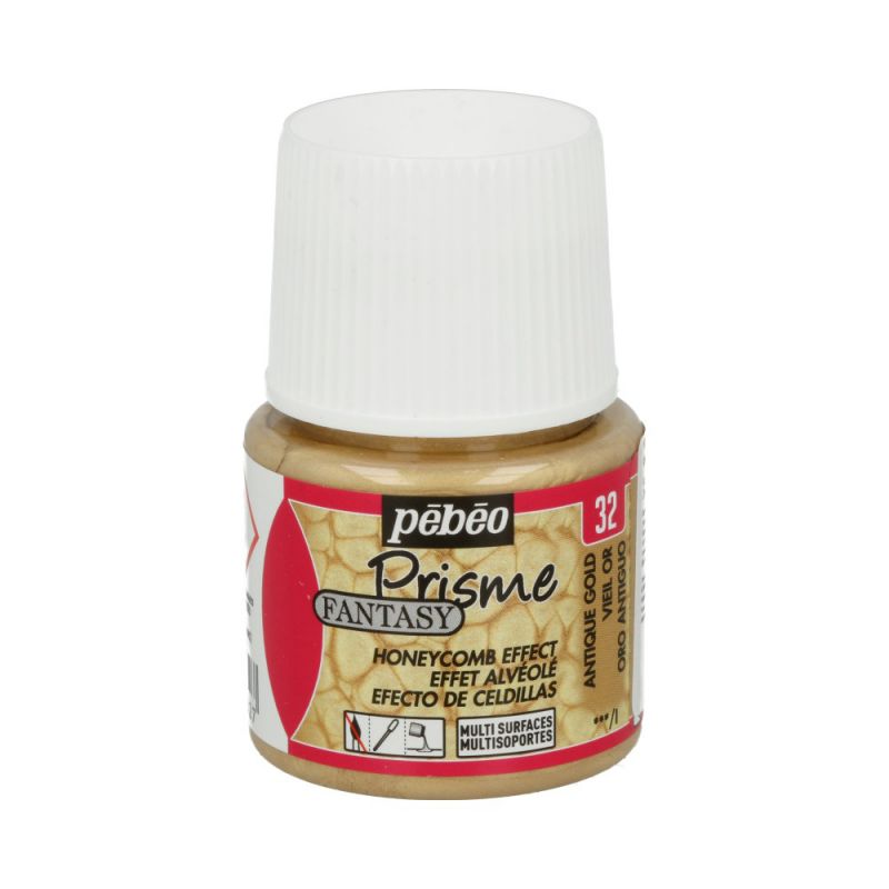 ΣΜΑΛΤΟ (ENAMEL) ANTIQUE GOLD FANTASY PRISME 45ML PEBEO