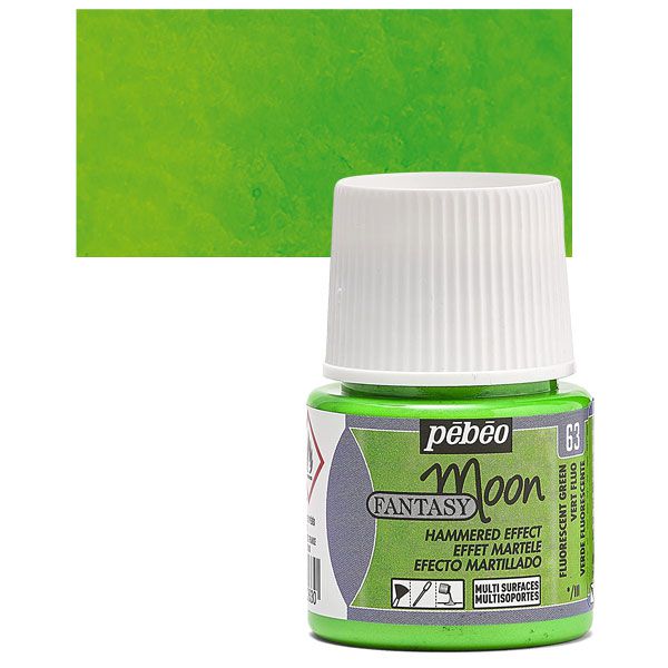 ΣΜΑΛΤΟ (ENAMEL) FANTASY FLUO GREEN MOON 45ML PEBEO
