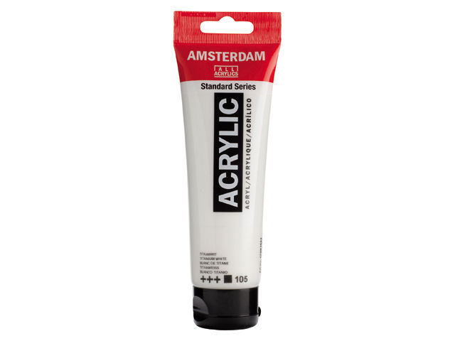 ΑΚΡΥΛΙΚΟ AMSTERDAM 120ML No 105 TITANIUM WHITE