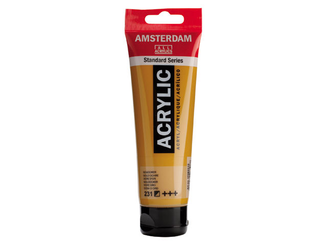 ΑΚΡΥΛΙΚΟ AMSTERDAM 120ML No 231 GOLD OCHRE