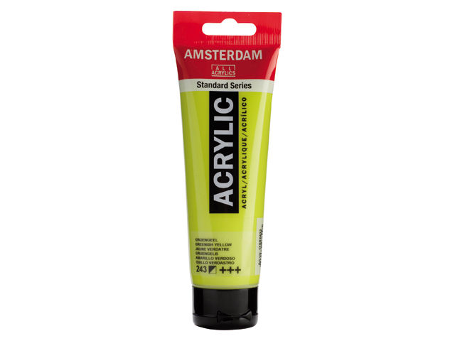 ΑΚΡΥΛΙΚΟ AMSTERDAM 120ML No 243 GREENISH YLW