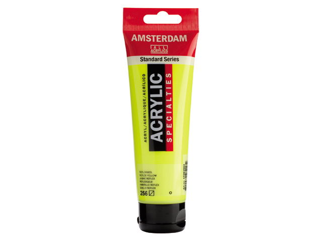 ΑΚΡΥΛΙΚΟ AMSTERDAM 120ML No 256 REFLEX YELLOW