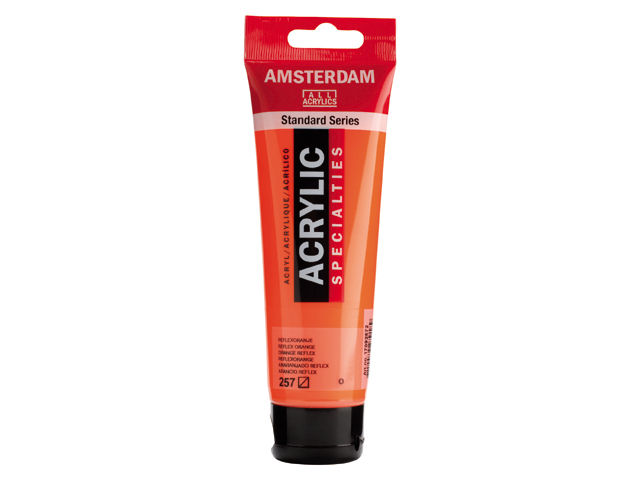 ΑΚΡΥΛΙΚΟ AMSTERDAM 120ML No 257 REFLEX ORANGE