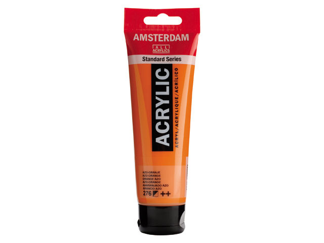 ΑΚΡΥΛΙΚΟ AMSTERDAM 120ML No 276 AZO ORANGE