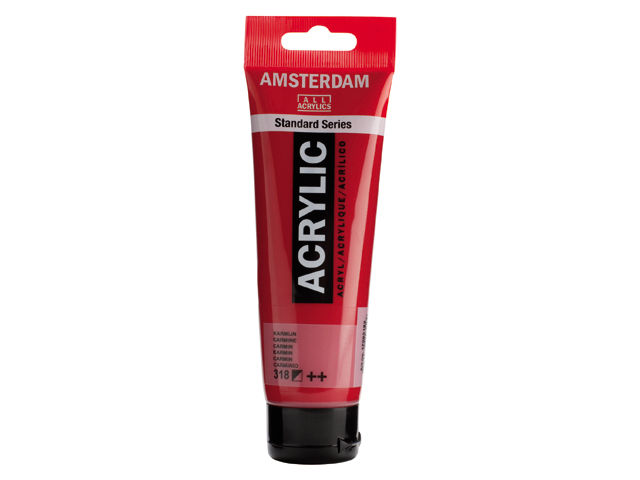 ΑΚΡΥΛΙΚΟ AMSTERDAM 120ML No 318 CARMINE