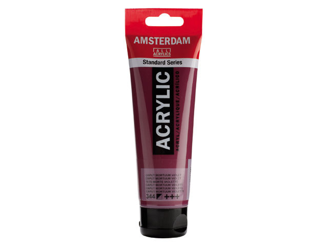 ΑΚΡΥΛΙΚΟ AMSTERDAM 120ML No 344 CAPUT M.VIOLET