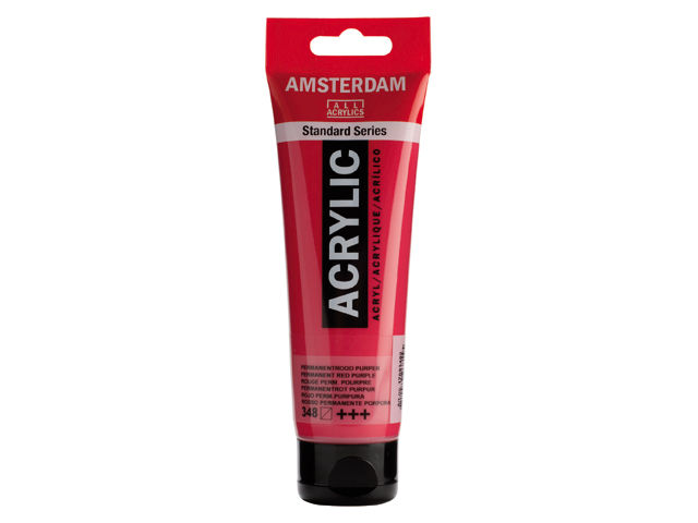 ΑΚΡΥΛΙΚΟ AMSTERDAM 120ML No 348 PERM.RD.PURLE