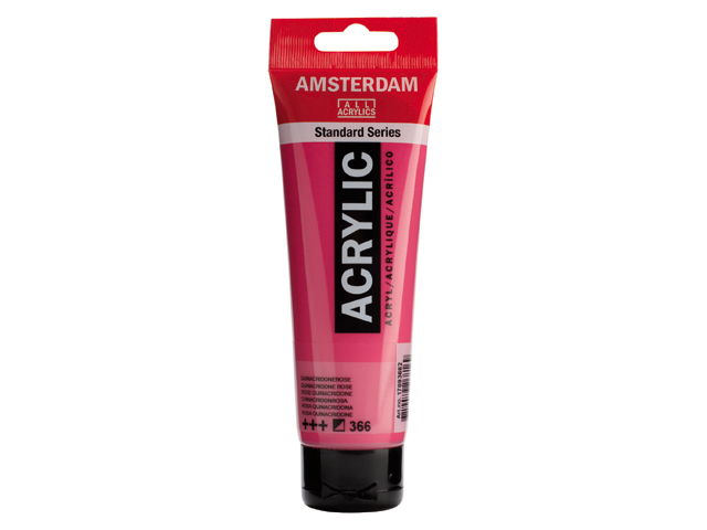 ΑΚΡΥΛΙΚΟ AMSTERDAM 120ML No 366 QUINACR. ROSE