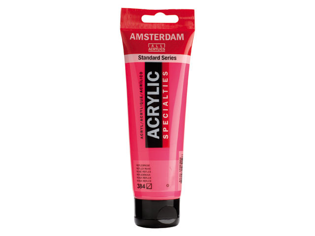 ΑΚΡΥΛΙΚΟ AMSTERDAM 120ML No 384 REFLEX ROSE
