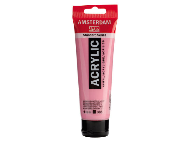 ΑΚΡΥΛΙΚΟ AMSTERDAM 120ML No 385 QUINAC.ROSE LT