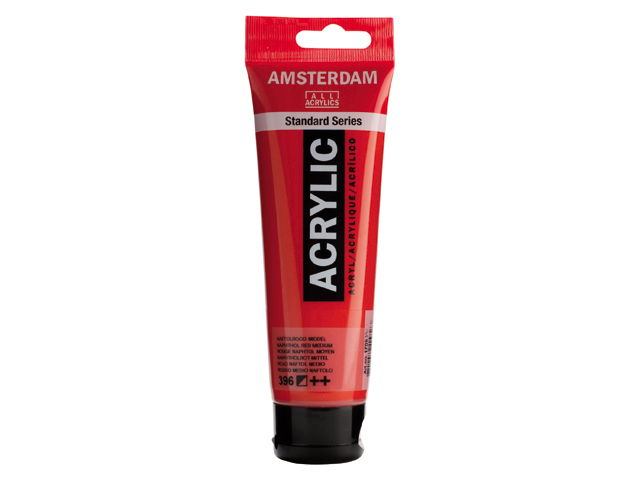 ΑΚΡΥΛΙΚΟ AMSTERDAM 120ML No 396 NAPH.RED MD.