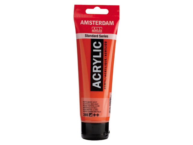 ΑΚΡΥΛΙΚΟ AMSTERDAM 120ML No 398 NAPH.RED LT