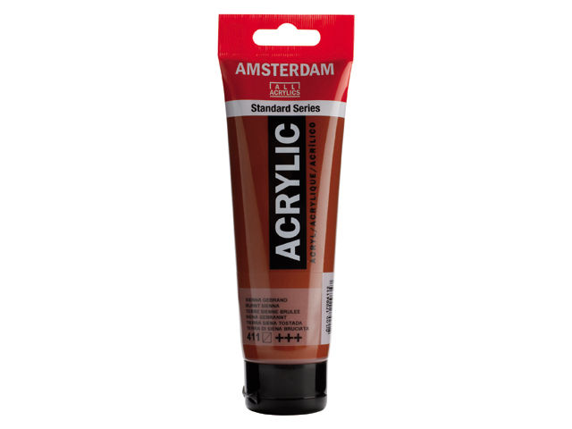 ΑΚΡΥΛΙΚΟ AMSTERDAM 120ML No 411 BURNT SIENNA