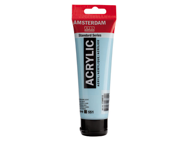 ΑΚΡΥΛΙΚΟ AMSTERDAM 120ML No 551 SKY BLUE LT