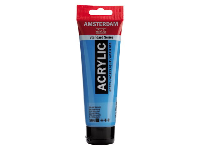 ΑΚΡΥΛΙΚΟ AMSTERDAM 120ML No 564 BRILLANT. BLUE