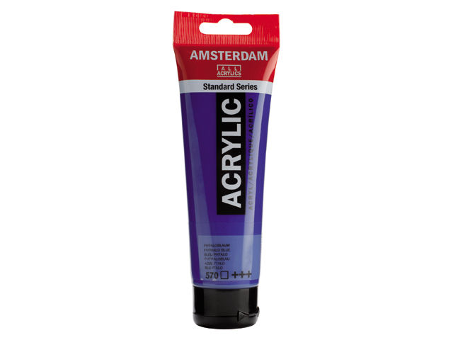 ΑΚΡΥΛΙΚΟ AMSTERDAM 120ML No 570 PHTH.BLUE