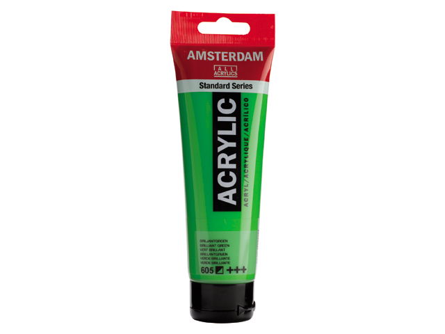 ΑΚΡΥΛΙΚΟ AMSTERDAM 120ML No 605 PBRILLIANT GRN