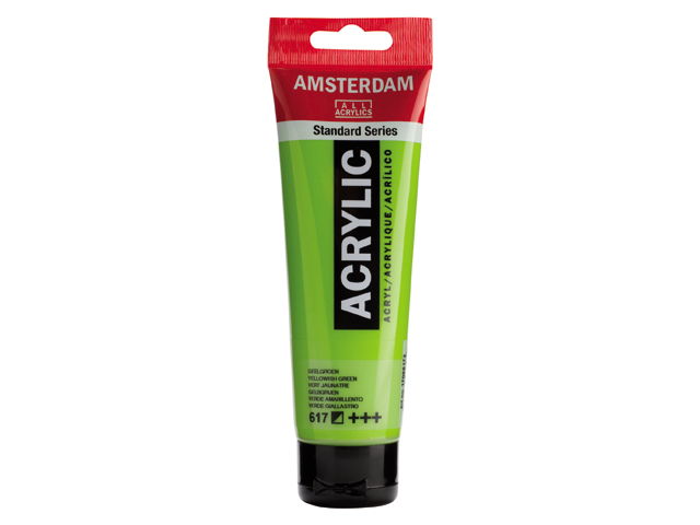 ΑΚΡΥΛΙΚΟ AMSTERDAM 120ML No 617 YLWSH GREEN