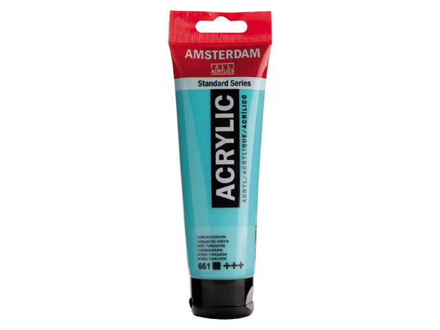 ΑΚΡΥΛΙΚΟ AMSTERDAM 120ML No 661 TURQUOISE GRN