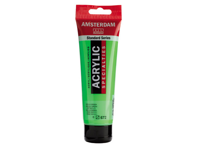 ΑΚΡΥΛΙΚΟ AMSTERDAM 120ML No 672 REFLEX GREEN