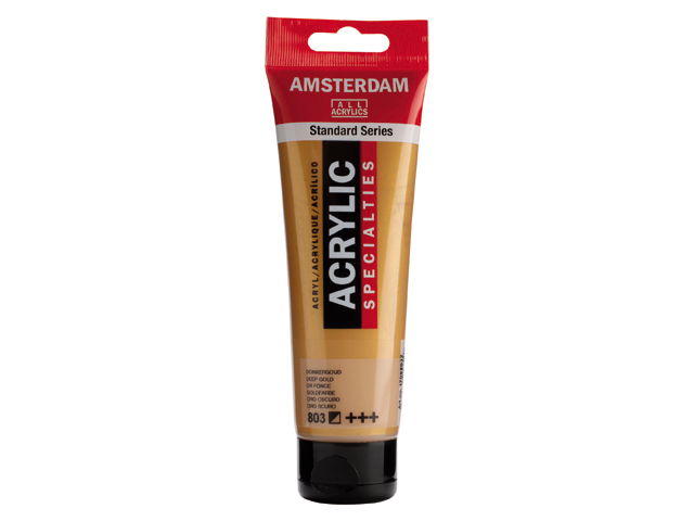 ΑΚΡΥΛΙΚΟ ΜΕΤΑΛΛΙΚΟ 120ML No 803 DEEP GOLD AMSTERDAM