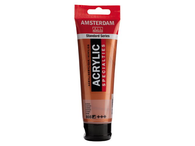 ΑΚΡΥΛΙΚΟ ΜΕΤΑΛΛΙΚΟ 120ML No 805 COPPER AMSTERDAM