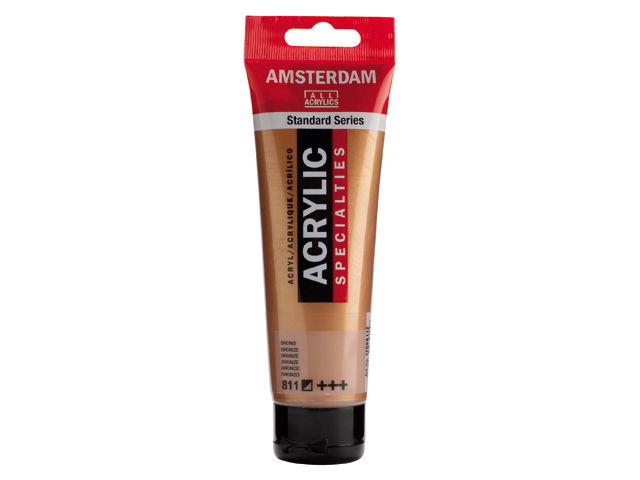 ΑΚΡΥΛΙΚΟ ΜΕΤΑΛΛΙΚΟ 120ML No 811 BRONZE AMSTERDAM