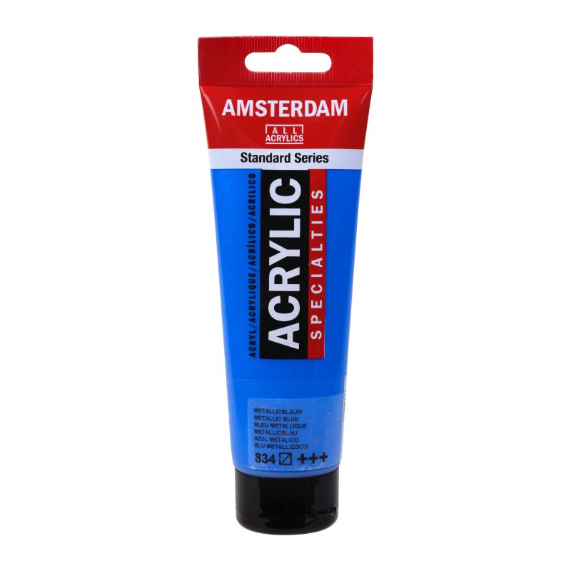 ΑΚΡΥΛΙΚΟ ΜΕΤΑΛΛΙΚΟ 120ML No 834 BLUE AMSTERDAM