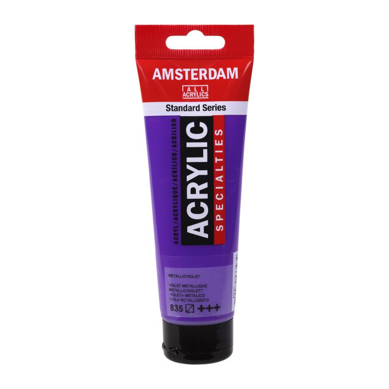 ΑΚΡΥΛΙΚΟ ΜΕΤΑΛΛΙΚΟ 120ML No 835 VIOLET AMSTERDAM