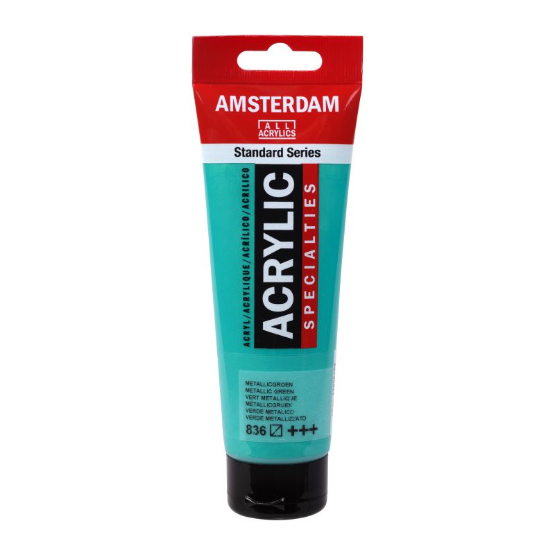 ΑΚΡΥΛΙΚΟ ΜΕΤΑΛΛΙΚΟ 120ML No 836 GREEN AMSTERDAM