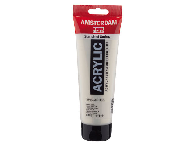 ΑΚΡΥΛΙΚΟ AMSTERDAM 250ML No 818 PEARL YELLOW