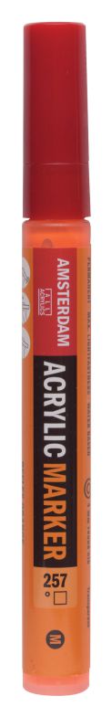 ΜΑΡΚΑΔΟΡΟΣ ΑΚΡΥΛΙΚΟΣ AMSTERDAM 4MM 257 REFLEX ORANGE SW
