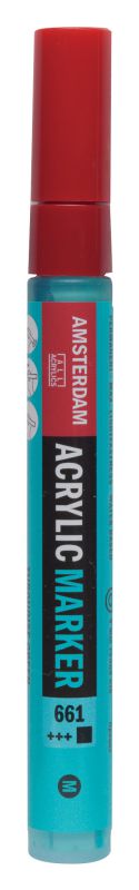 ΜΑΡΚΑΔΟΡΟΣ ΑΚΡΥΛΙΚΟΣ AMSTERDAM 4MM 661 TURQ.GREEN SW