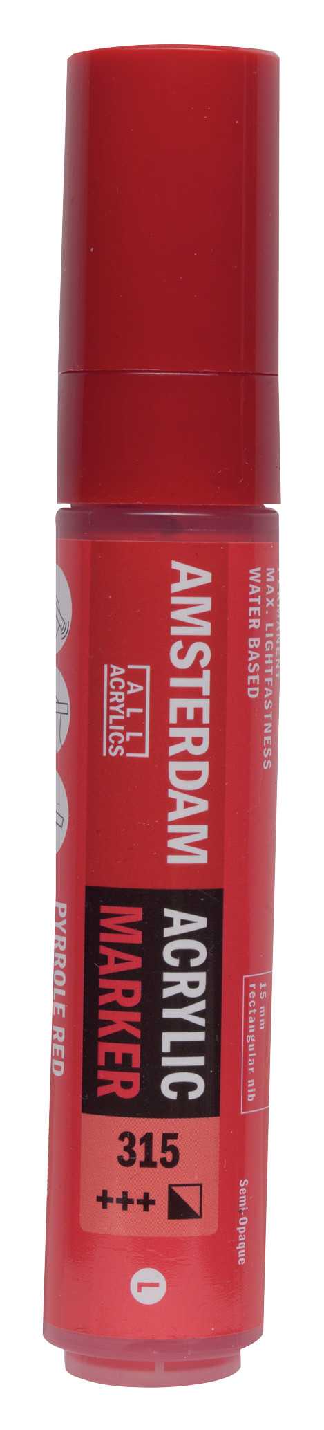 ΜΑΡΚΑΔΟΡΟΣ ΑΚΡΥΛΙΚΟΣ AMSTERDAM 15MM 315 PYRROLE RED