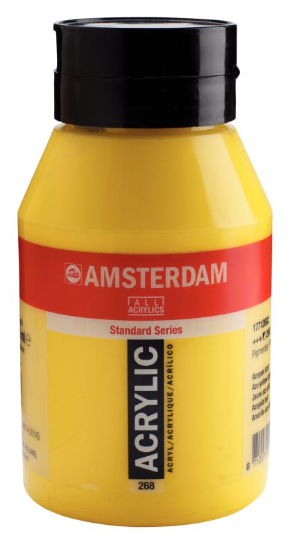 ΑΚΡΥΛΙΚΟ AMSTERDAM 1LTR. No 268 AZO YELLOW LT