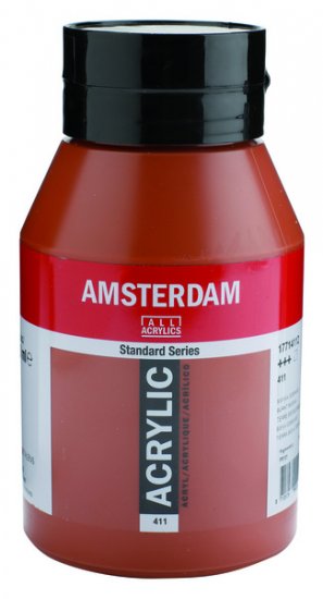 ΑΚΡΥΛΙΚΟ AMSTERDAM 1LTR. No 411 BURNT SIENNA