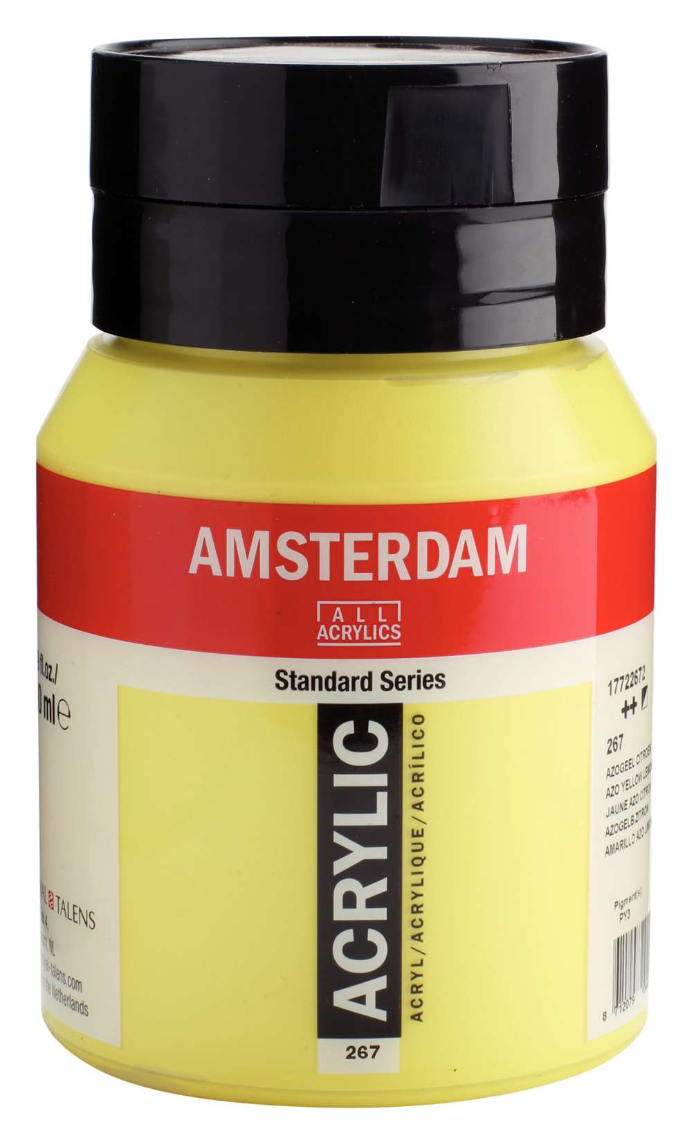 ΑΚΡΥΛΙΚΟ AMSTERDAM 500ML No 267 AZO YLW LEMON