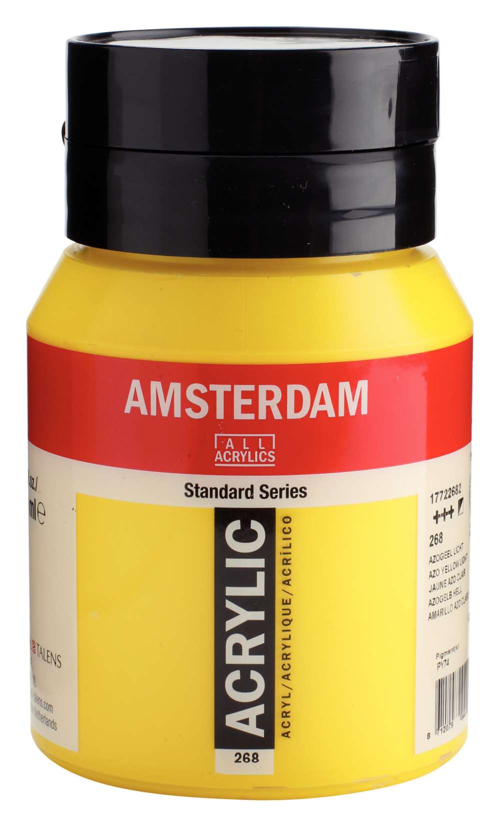 ΑΚΡΥΛΙΚΟ AMSTERDAM 500ML No 268 AZO YELLOW LT