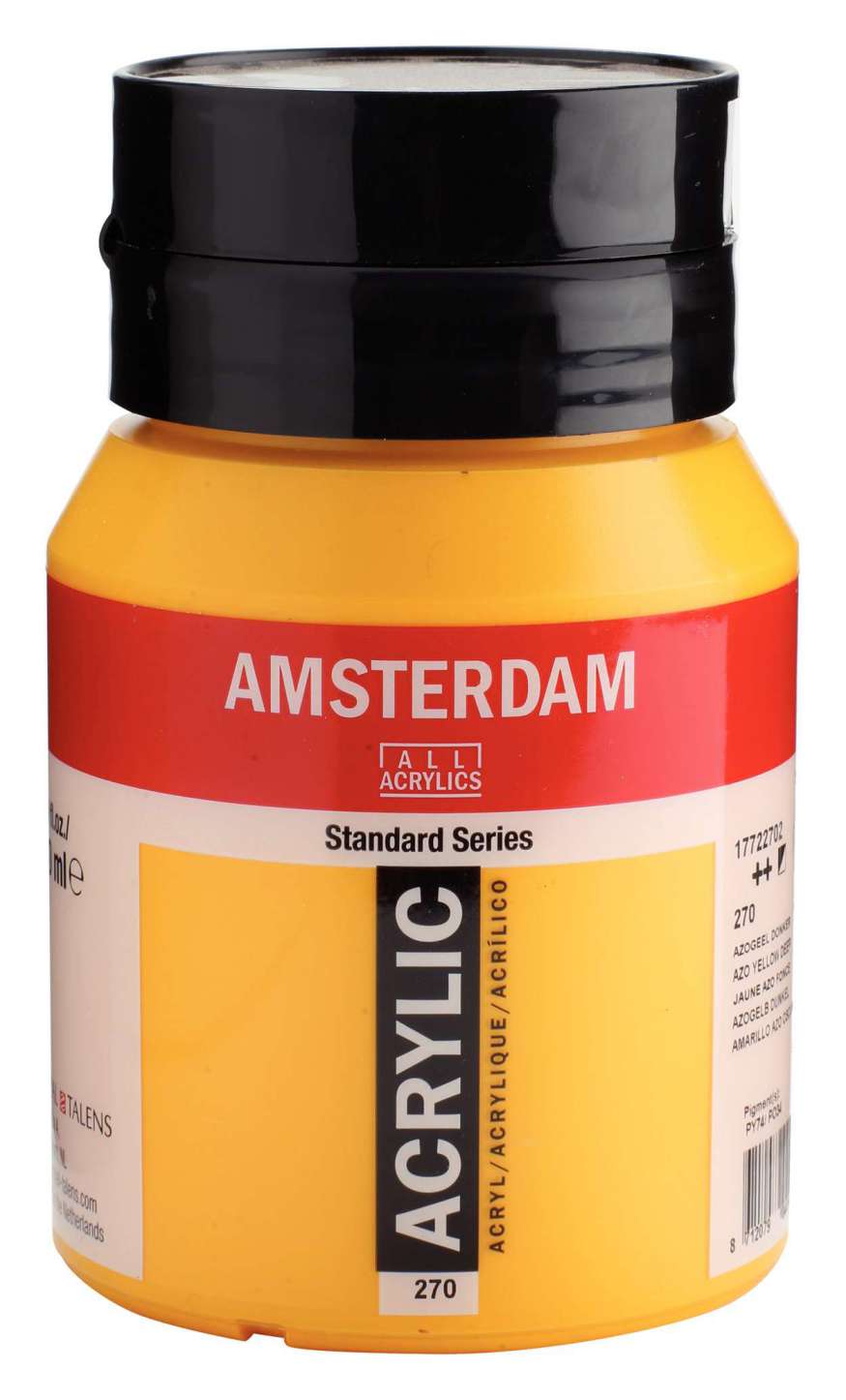 ΑΚΡΥΛΙΚΟ AMSTERDAM 500ML No 270 AZO YELLOW DP