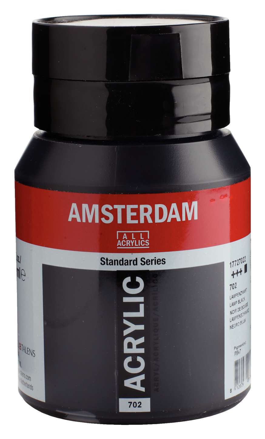 ΑΚΡΥΛΙΚΟ AMSTERDAM 500ML No 702 LAMB BLACK