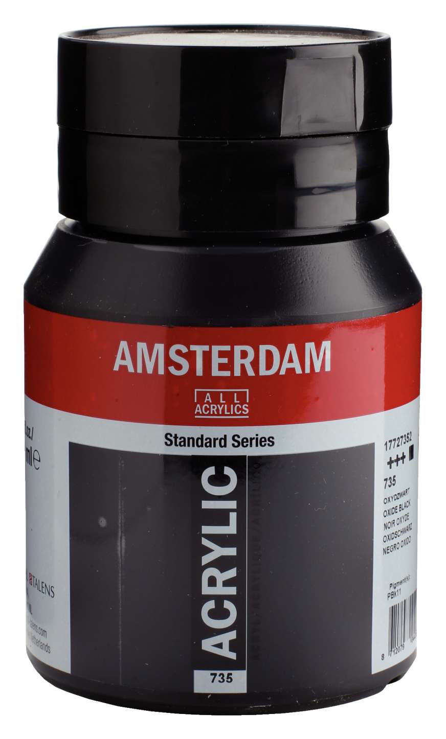 ΑΚΡΥΛΙΚΟ AMSTERDAM 500ML No 735 OXYDE BLACK
