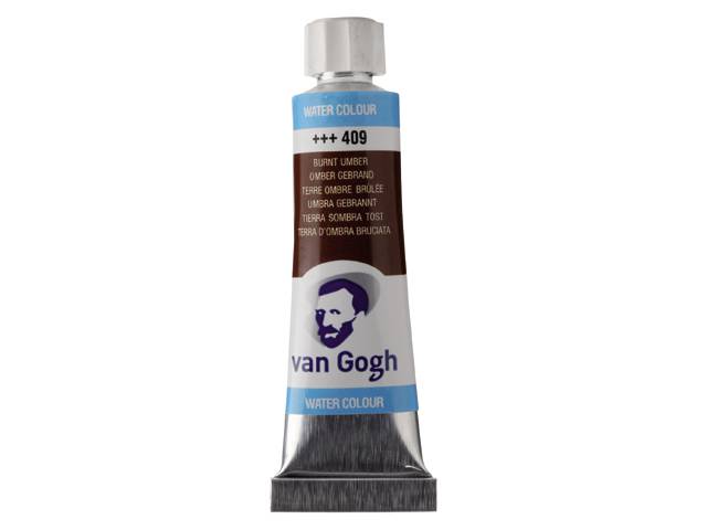 WATERCOLOUR VAN GOGH 10ML 409 BURNT UMBER (ΣΥΣ-3TEM)