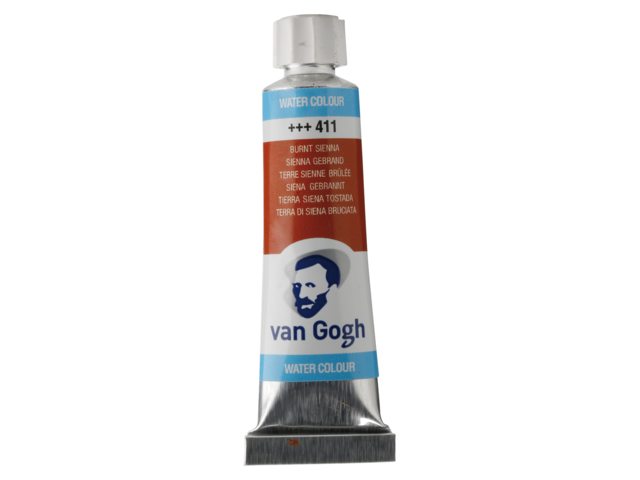 WATERCOLOUR VAN GOGH 10ML 411 BURNT SIENNA (ΣΥΣ-3TEM)