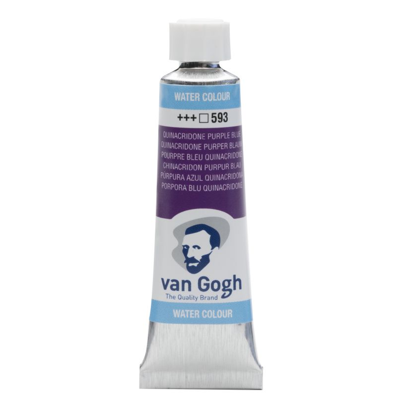 WATERCOLOUR VAN GOGH 10ML 593 QUINAPURPLE BLUE (ΣΥΣ-3TEM)