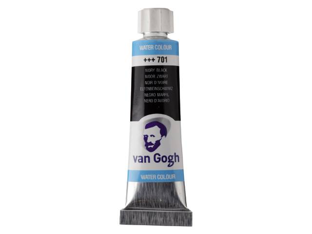WATERCOLOUR VAN GOGH 10ML 701 IVORY BLACK (ΣΥΣ-3TEM)