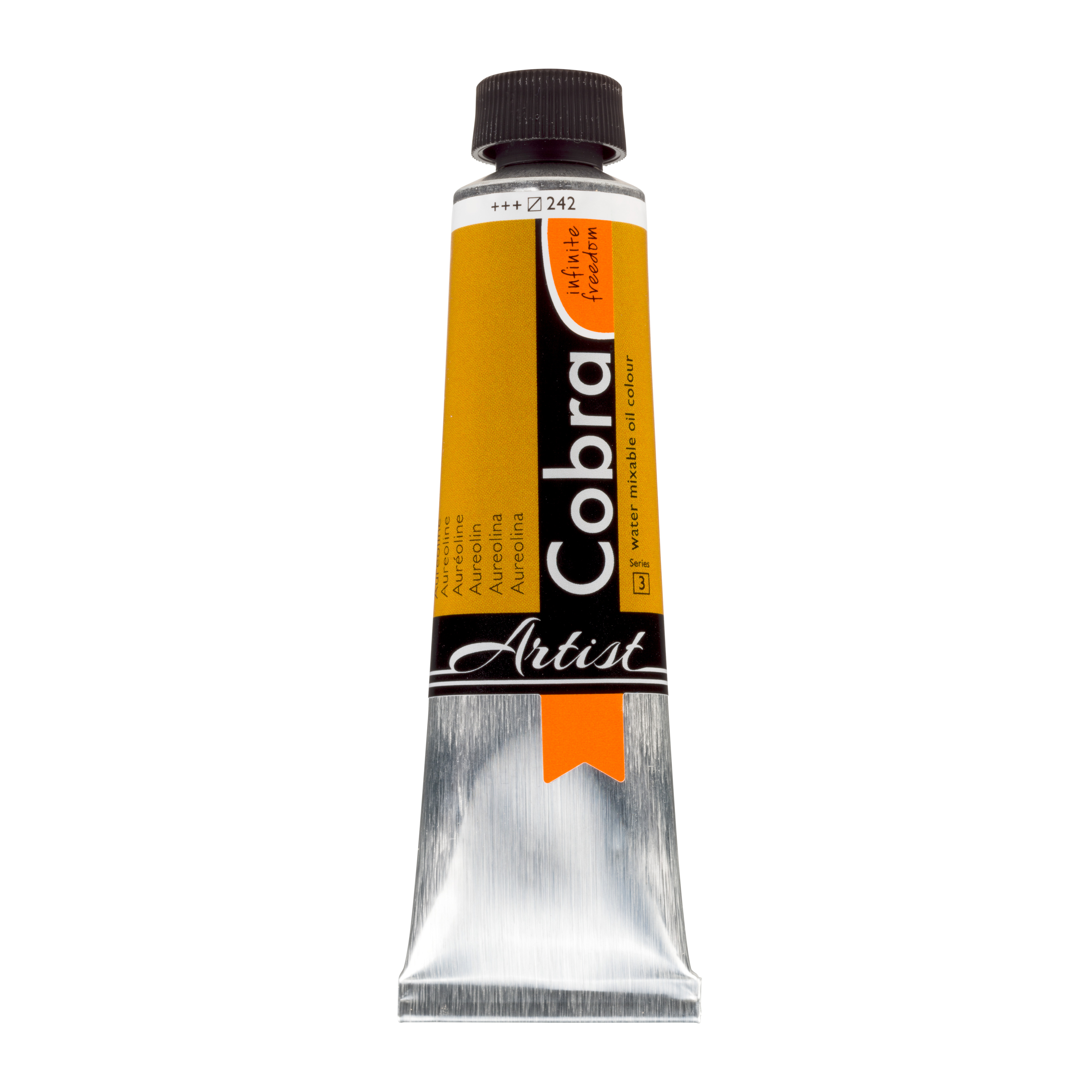 ΛΑΔΙ COBRA 40ML 242 AUREOLINE WATER-MIXABLE OIL