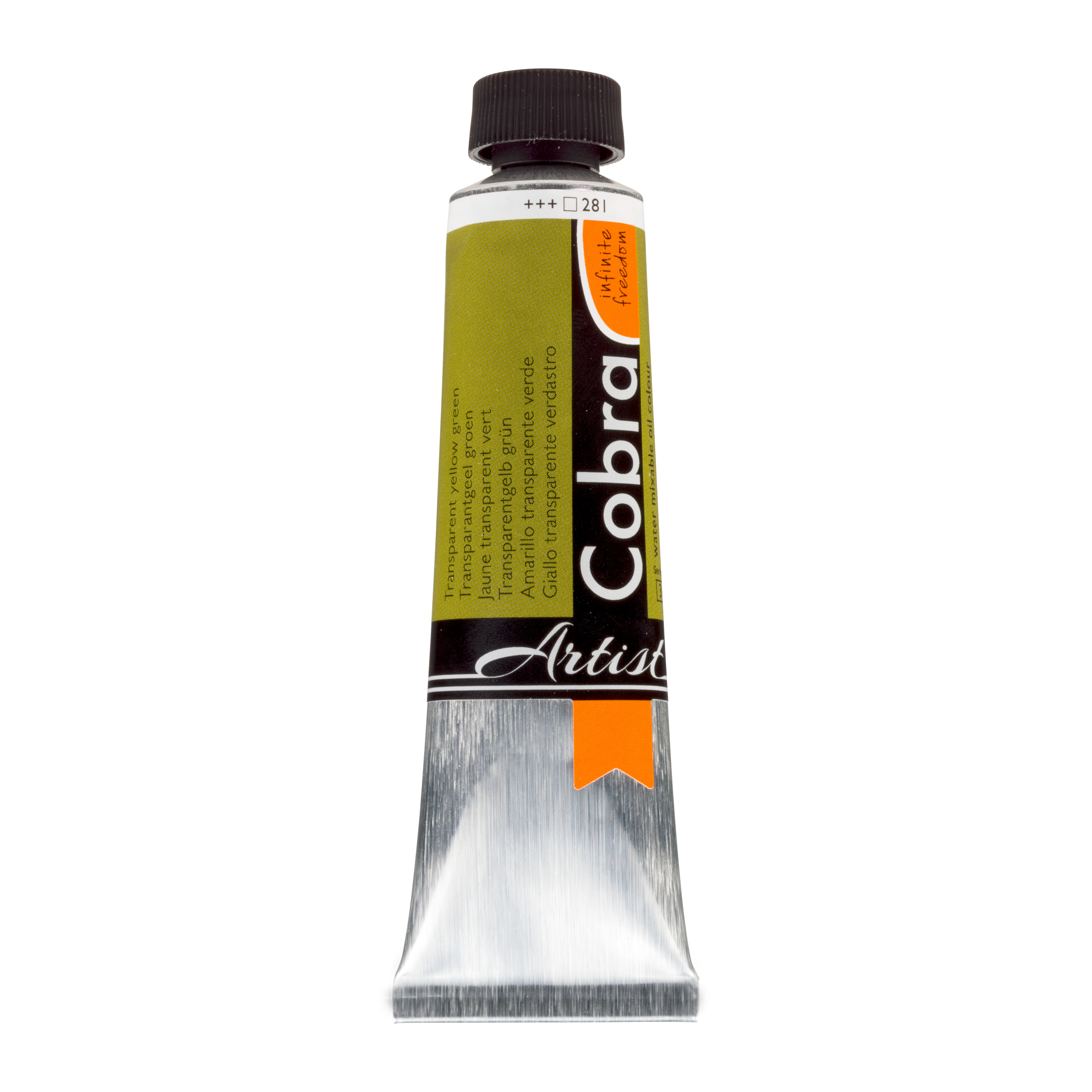 ΛΑΔΙ COBRA 40ML 281 TRANSP.YELLOW GRN WATER-MIXABLE OIL