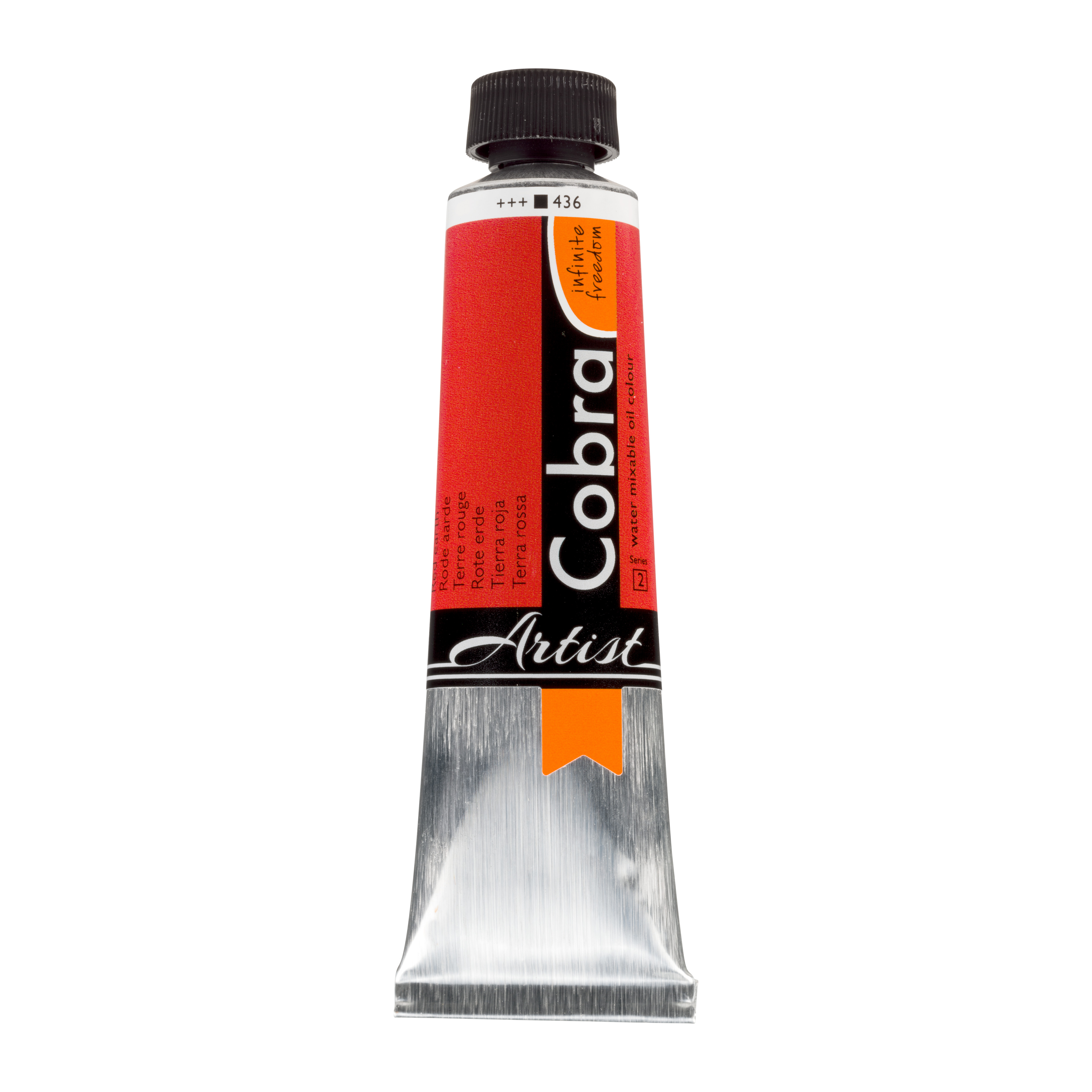 ΛΑΔΙ COBRA 40ML 436 RED EARTH WATER-MIXABLE OIL