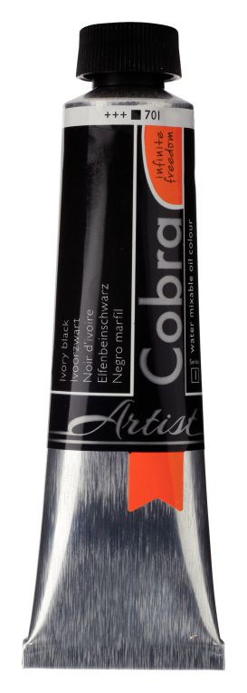 ΛΑΔΙ COBRA 40ML 701 IVORY BLACK WATER-MIXABLE OIL
